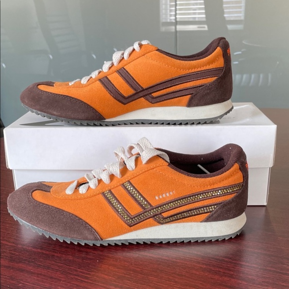 Pro-keds badger vintage sports orange shoes